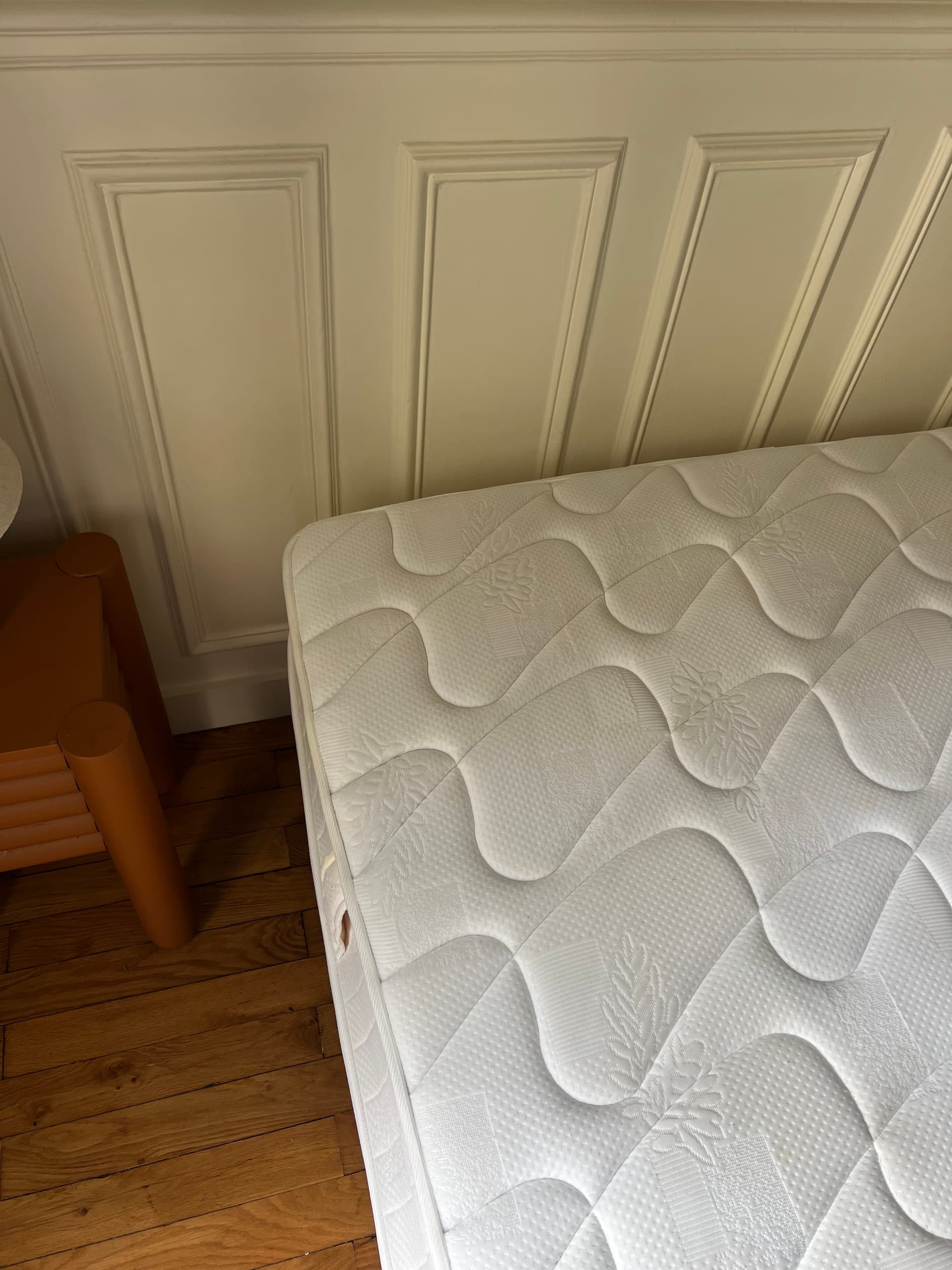Nettoyage matelas — résultat après intervention Fresheco